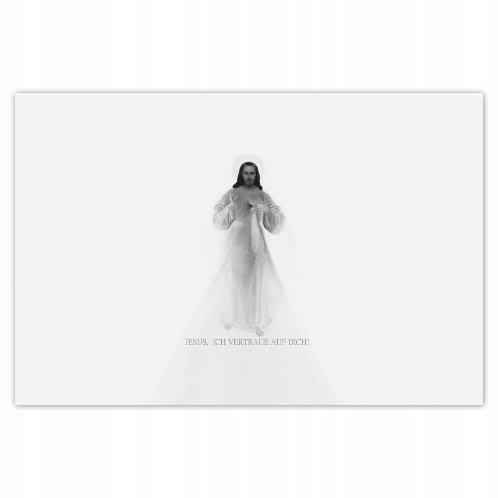 

Plakaty 120x80 Jesus Ich vertraue Dich