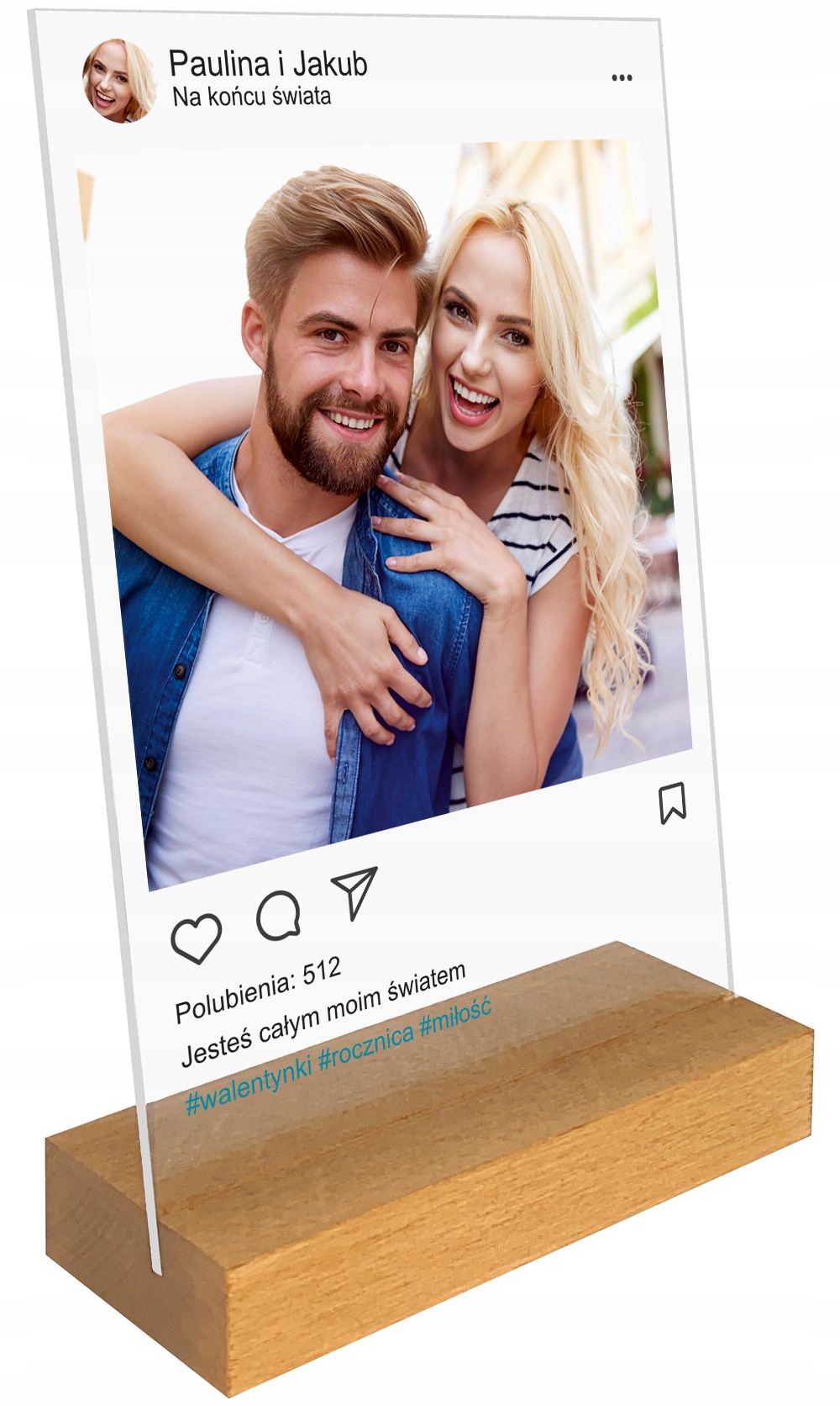 

Ramka ze zdjęciem Instagram 15x21 PX005