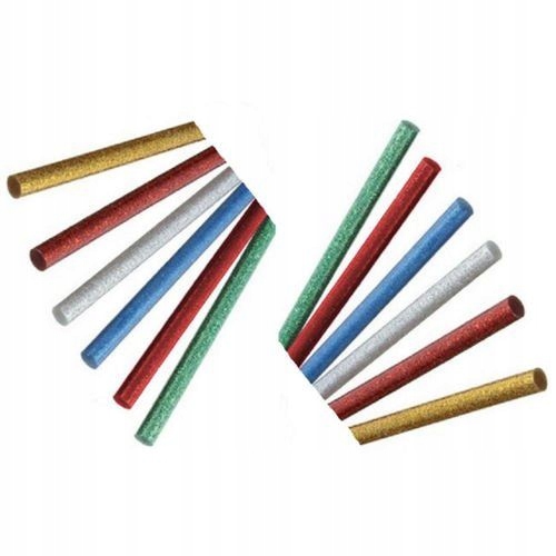 WKŁADY KLEJU DO PISTOLETU NA GORĄCO KOLOROWE Z BRO