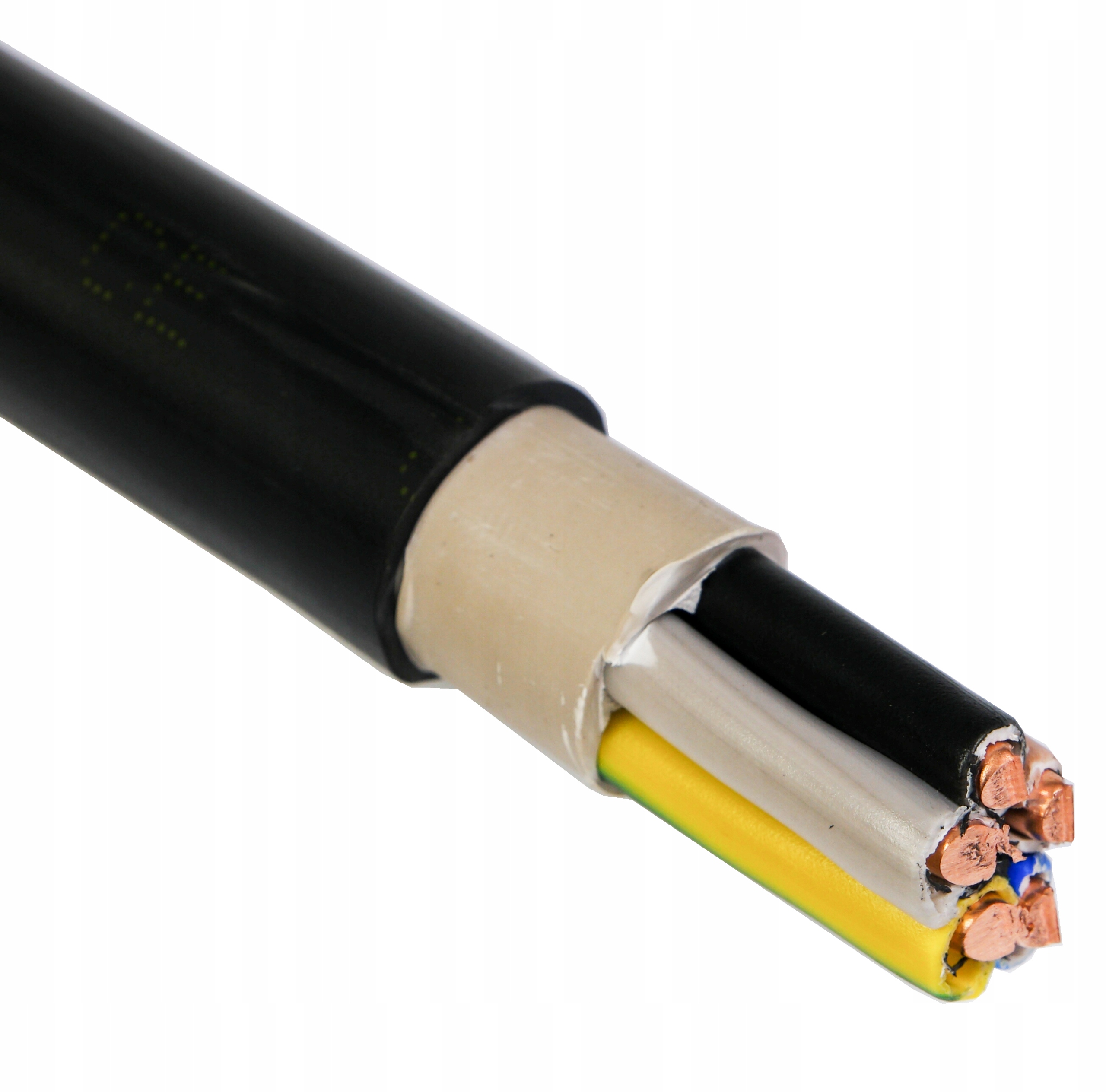 Amuse maternal emulsion kabel energetyczny ziemny YKY 5x4mm 0,6 1KV (YKY 5x4 żo 0,6/1kV bębnowy) •  Cena, Opinie 7149713441 • Allegro.pl