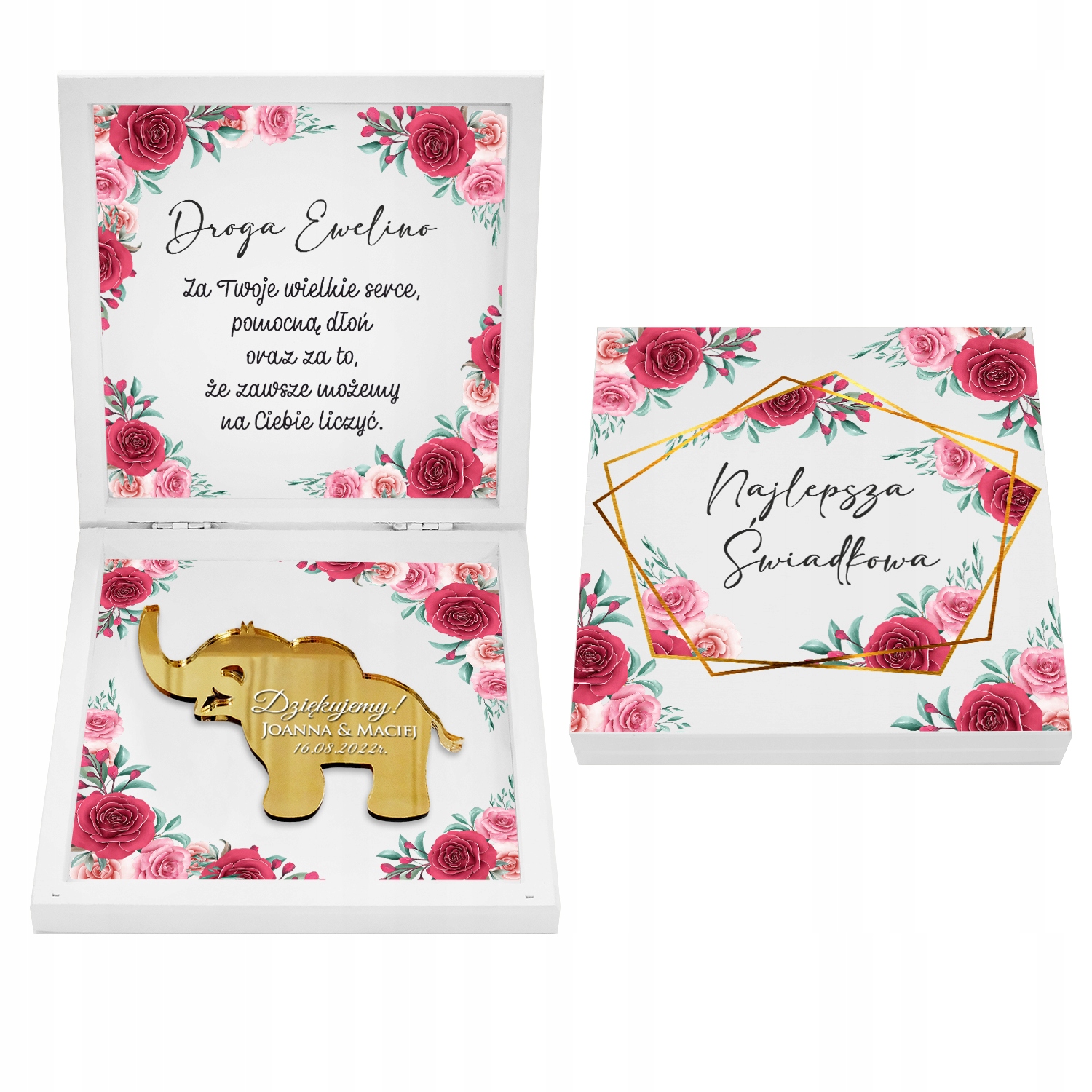 

Podziękowanie Dla Świadków na ślub wesele