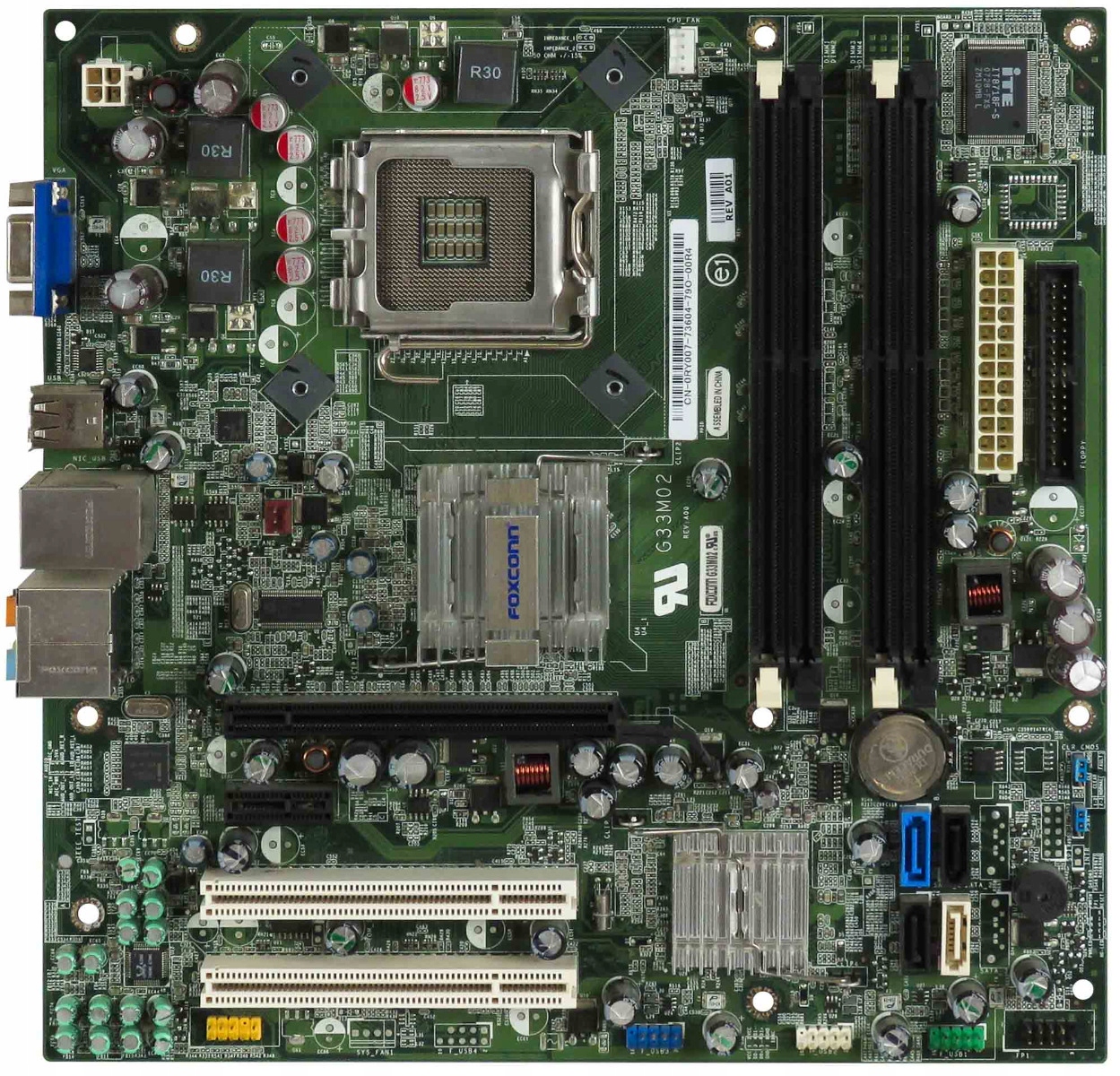 Dell 0RY007 G33M02 LGA775 4x DDR2 PCIe Insprion 530 530s