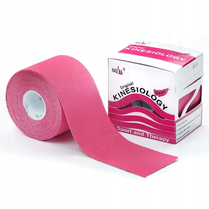 

Plastry Kinesiology Tape Nasara Różowy