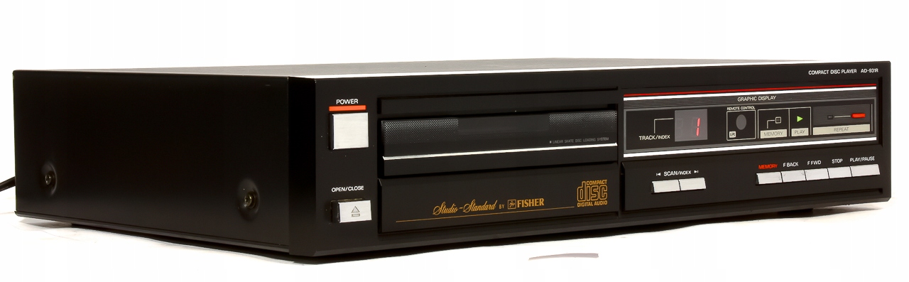FISHER AD-931R / Audiophile CD 16 bit / 1984r.