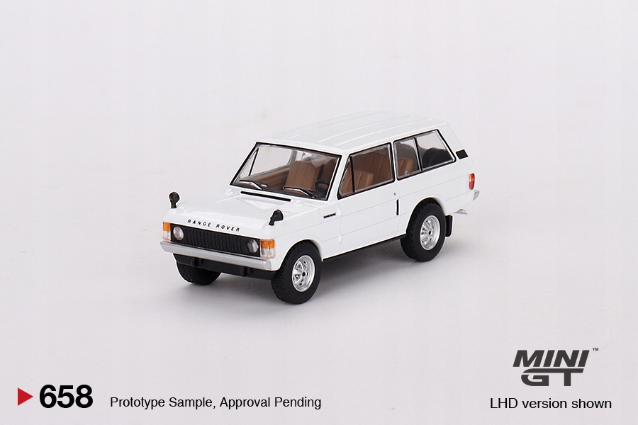 Mini Gt Range Rover Davos White 1:64