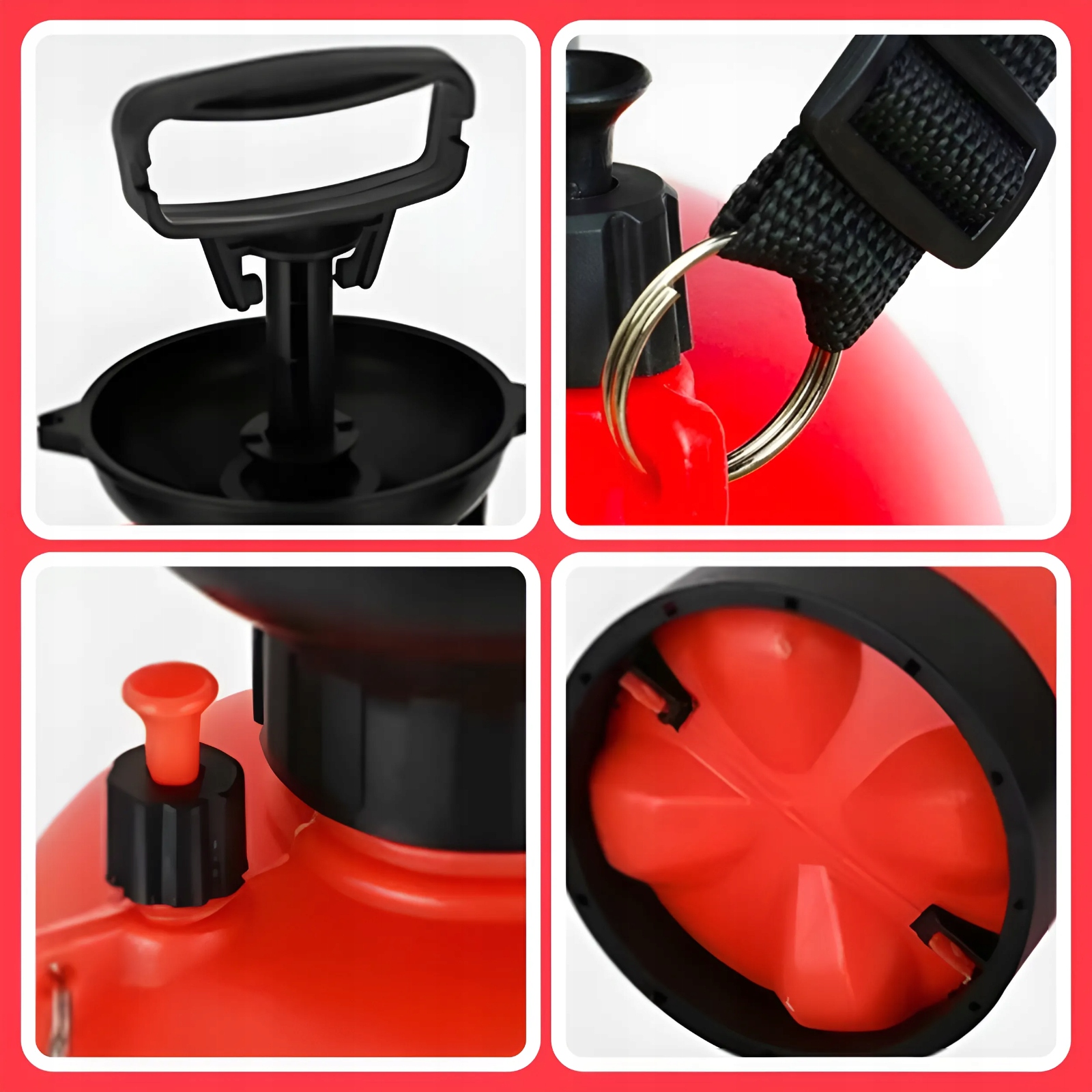 OPRYSKIWACZ RĘCZNY CIŚNIENIOWY LANCA DUŻY 8L DO PRYSKANIA RO KRZEWÓW OGROD Zasilanie ręczne