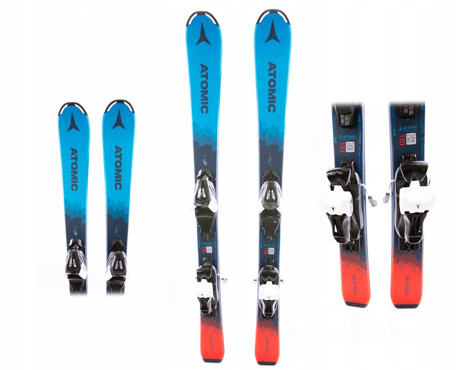 Narty 110 JR ATOMIC VANTAGE V33 db STAN SERWIS! DZIECIĘCE