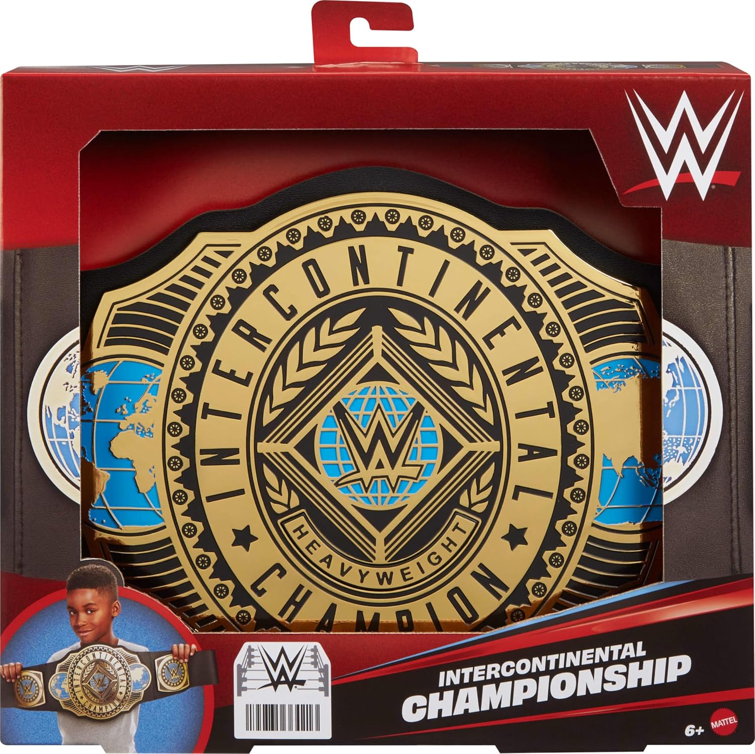Wwe Wrestling Pas mistrzowski Intercontinental Universal Championship JLH37