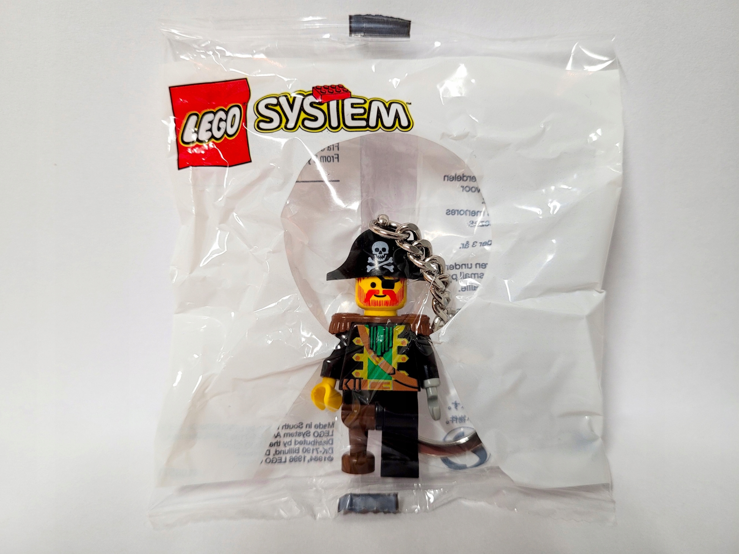 Lego System Pirates Kapitan Roger 40504 brelok breloczek MISB
