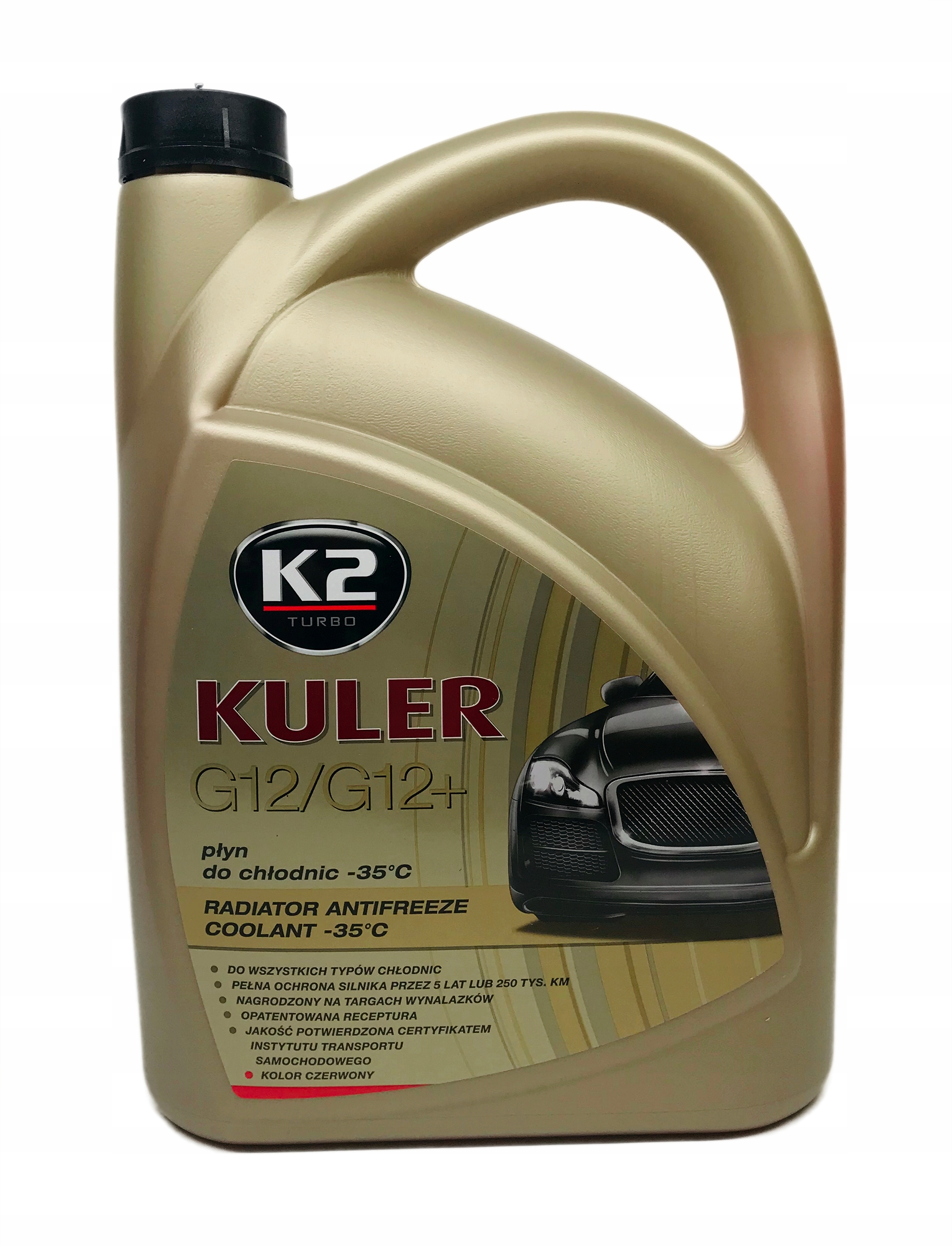 

Czerwony Płyn Do Chłodnic K2 Kuler G12+ 5L -35C