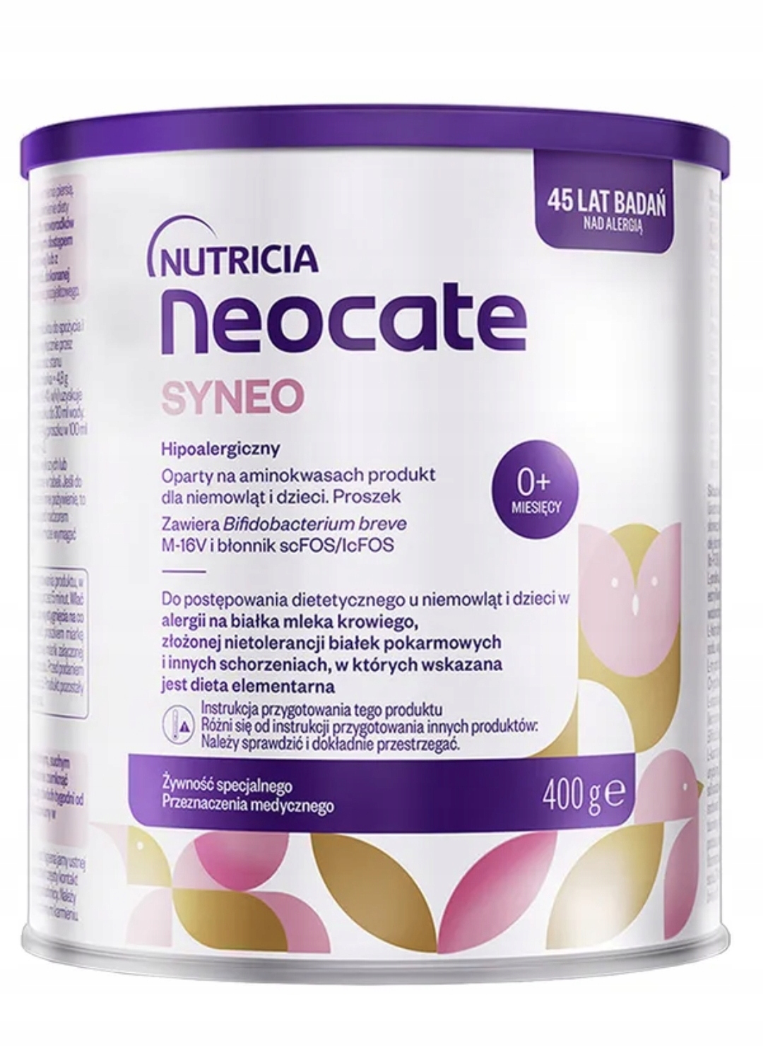 Nutricia Neocate Syneo 0+miesięcy hipoalergiczne