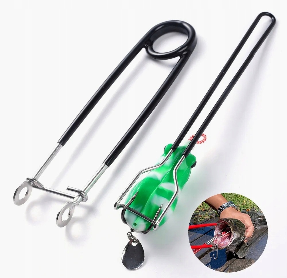 ROZWIERACZ PASZCZY WYHACZACZ KOTWIC DRAPIEŻNIK SZCZUPAK SANDACZ SPINING 2w1 Kod producenta PRZYRZĄD ŁAPKA UCHWYT ZACISK KLIPS WYŁAWIANIA