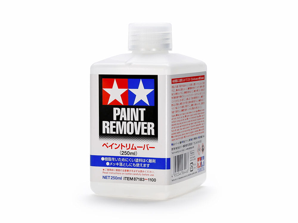 Tekutý odstraňovač barvy 250ml Tamiya 87183 Paint Remover