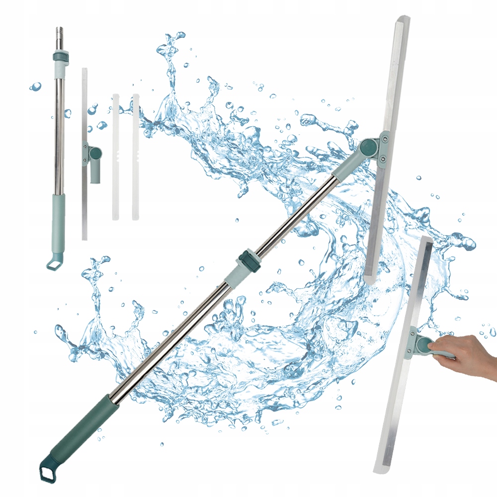 Levně Stěrka Na Podlahy Classic 110 CM Zelená