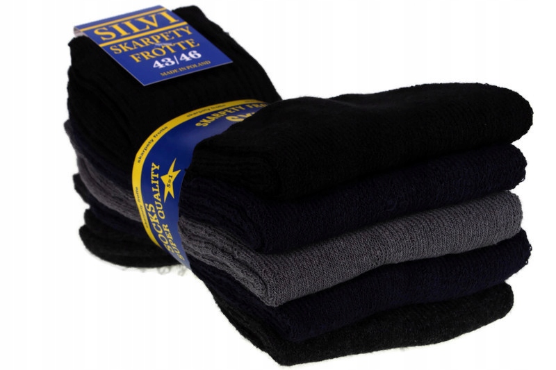 

5x Skarpety Skarpetki Frota Frotte Polskie 39-42