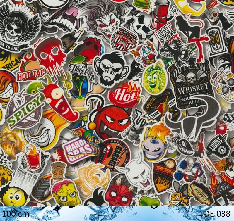 Hydrografika folia do hydrografiki DE 038 / 100 cm Marka inny