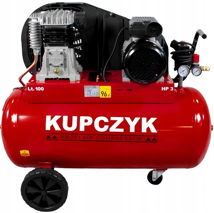 Kompresor tłokowy 100L 10 BAR 2,2kW 230V Marka Kupczyk