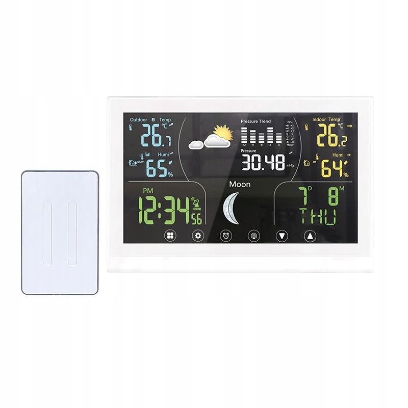Domácí meteostanice TE110W, bílá