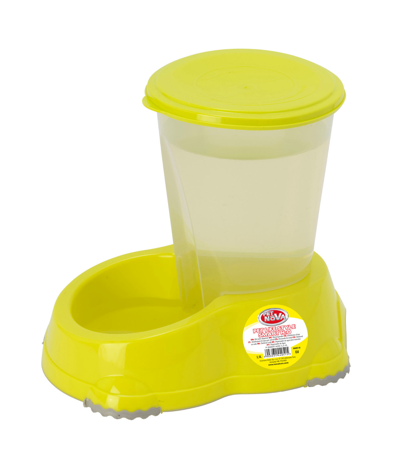 

Dozownik wody Pet-nova P-SMART-H2O-1,5-YL 1,5 l
