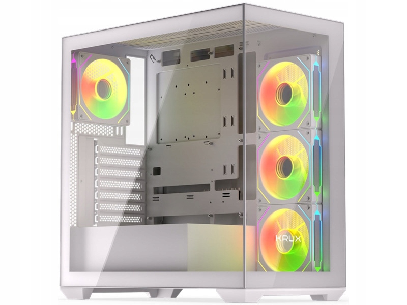 Obudowa Krux Exo RGB biała (KRXD009)