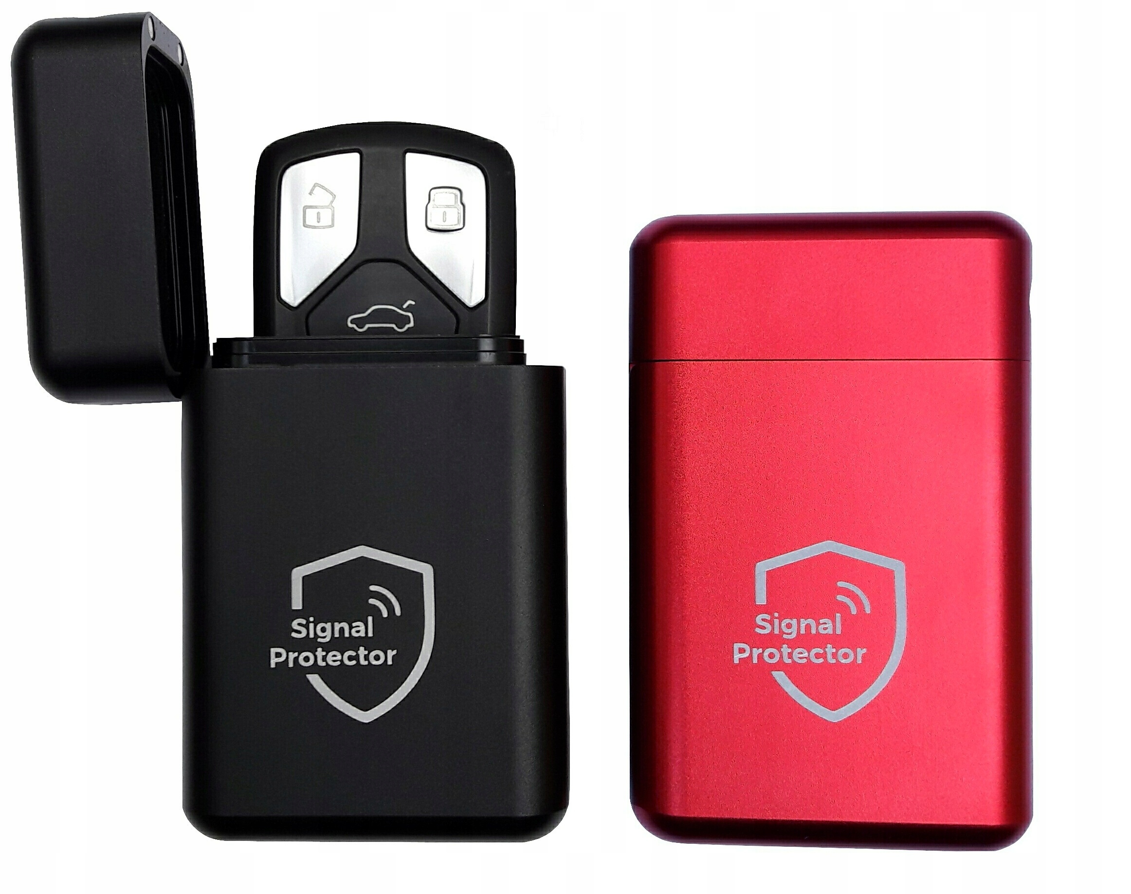 

2X Aluminiowe Etui Pokrowiec Na Kluczyk Keyless