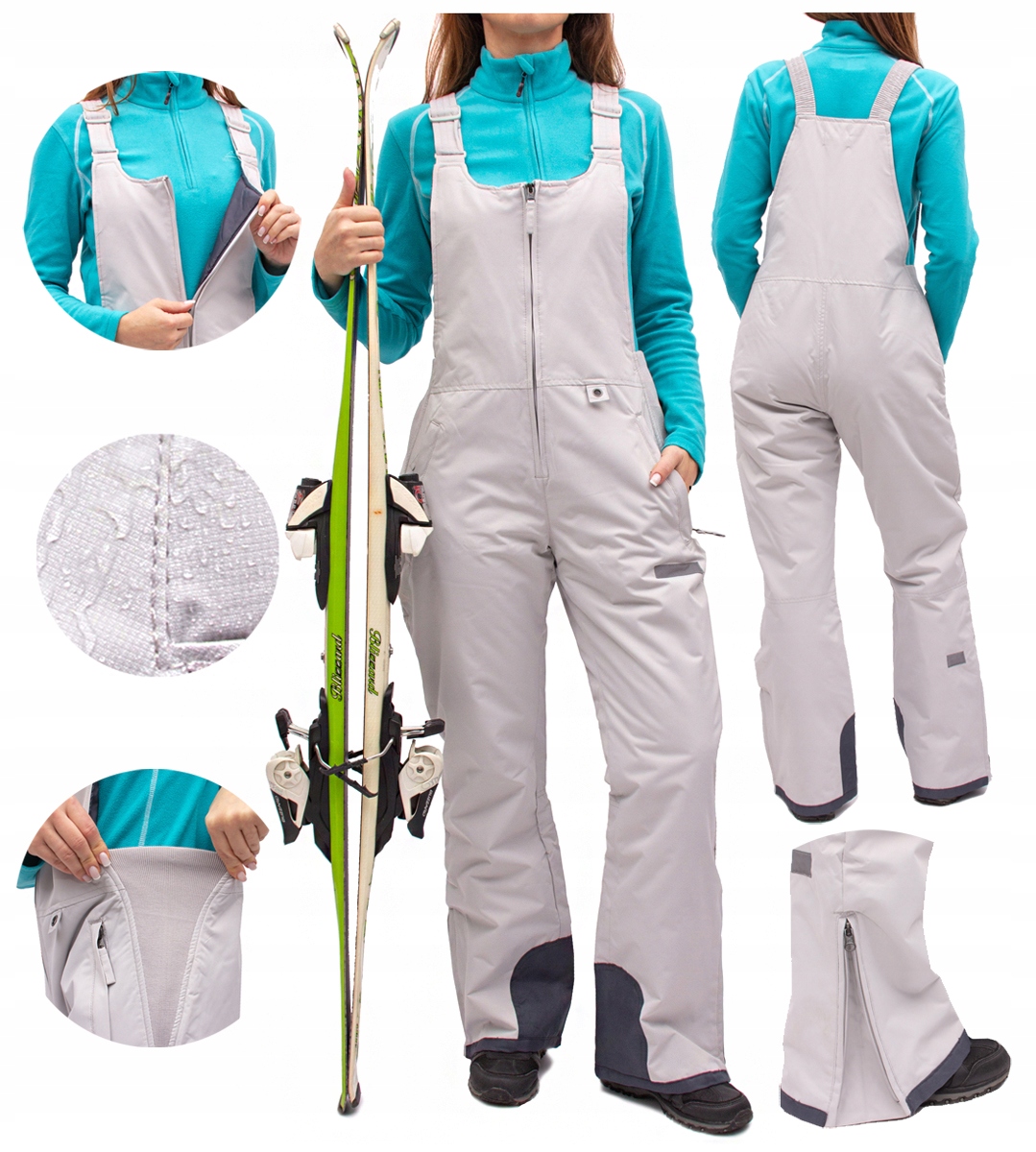 Spodnie Narciarskie damskie ocieplane L 40 /31