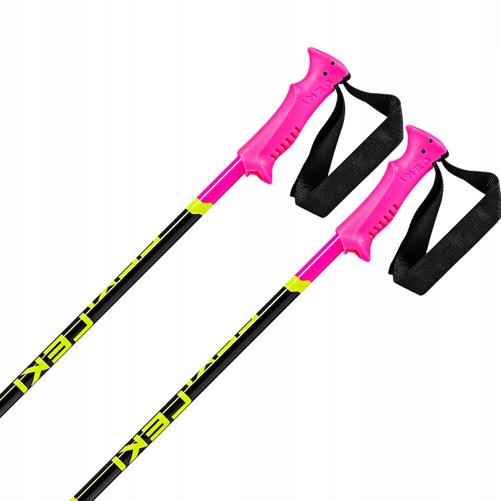 KIJKI NARCIARSKIE DLA DZIECI LEKI RACING KIDS PINK 105 cm 65344302