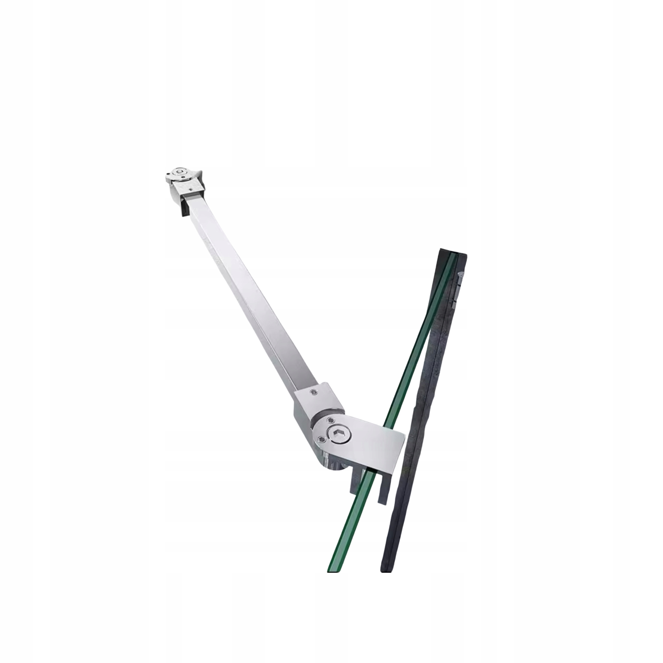 Regulovatelný stabilizátor pro sprchová skla v koupelně 70-110 Chrom