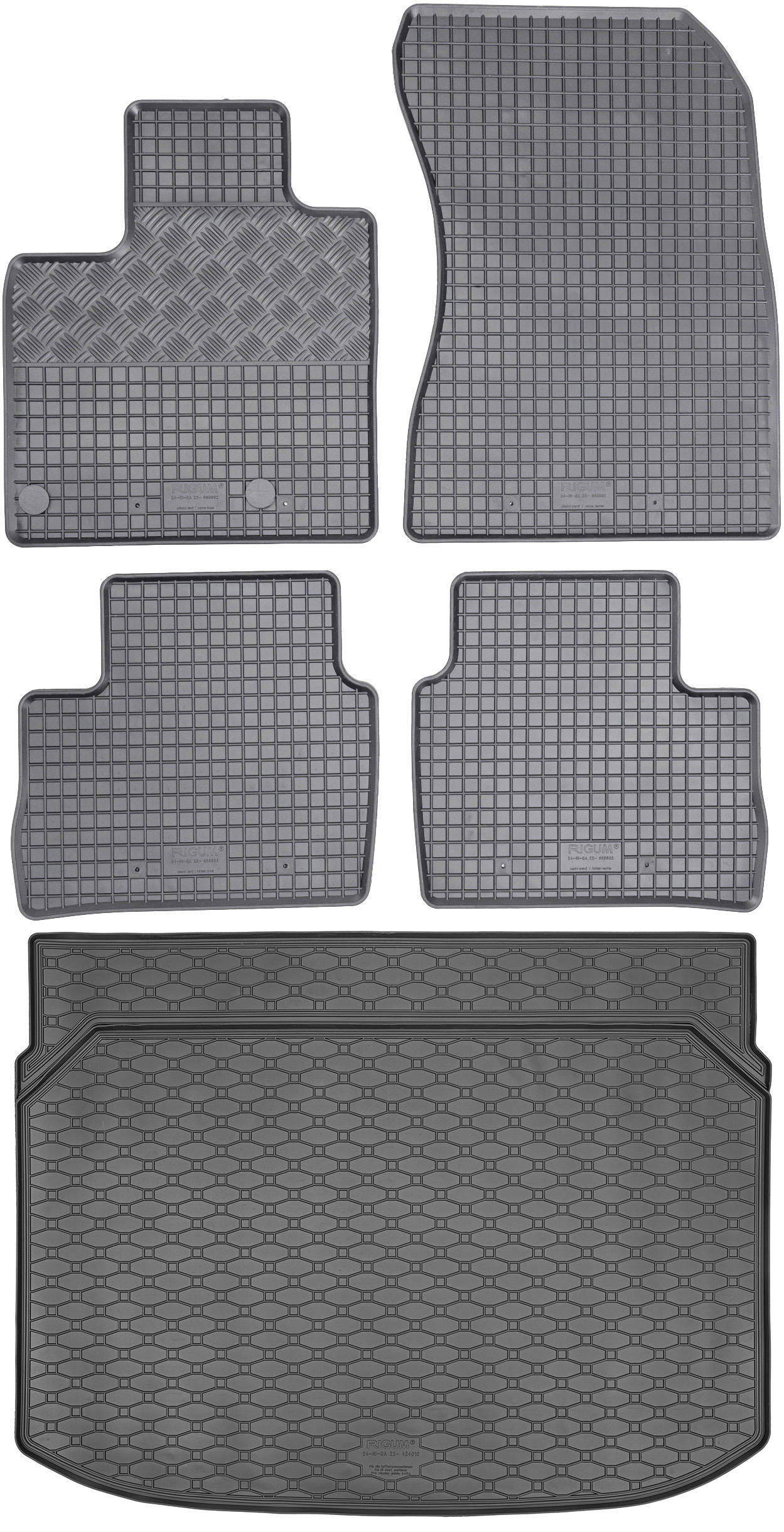 Nissan Qashqai III J12 2021 – rohož batožinového priestoru koberčeky