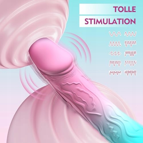 DILDO VIBRATOR DLA KOBIET G PUNKT 10 TRYBÓW WIBRACJI STYMULACJA PROSTATY — miniatura 6