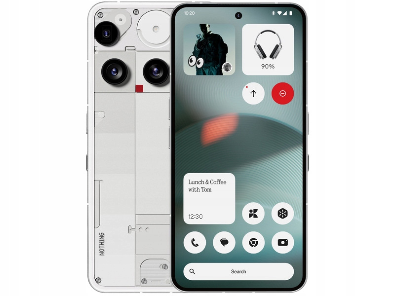 Smartfon Nothing Phone 3 12/256GB 6.7" 120Hz Biały