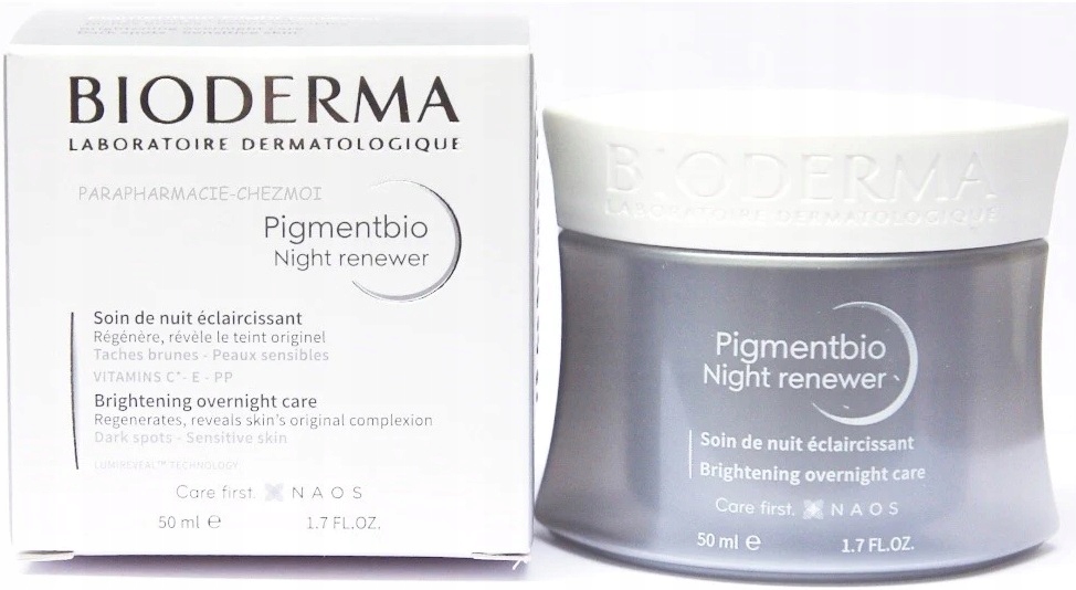 Krem przeciw przebarwieniom do twarzy Bioderma Pigmentbio na noc 50 ml