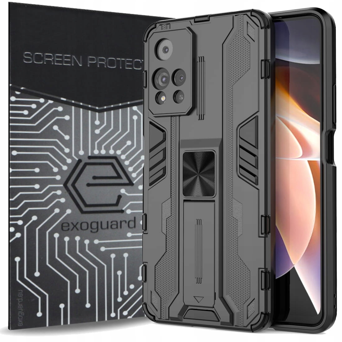 

Etui Pancerne+szkło do Redmi Note 11 Pro+ Plus 5G