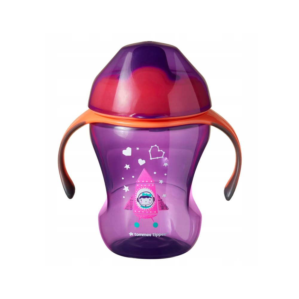 

Kubek Niekapek z uchwytami 7m+Tommee Tippee
