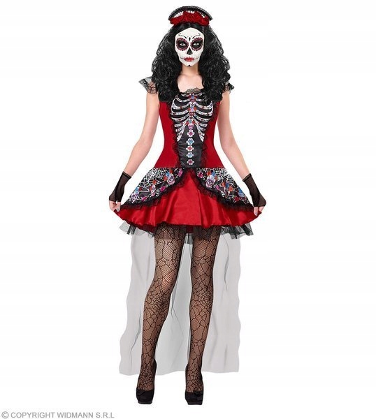 Kostým Dia De Los Muertos Halloween M