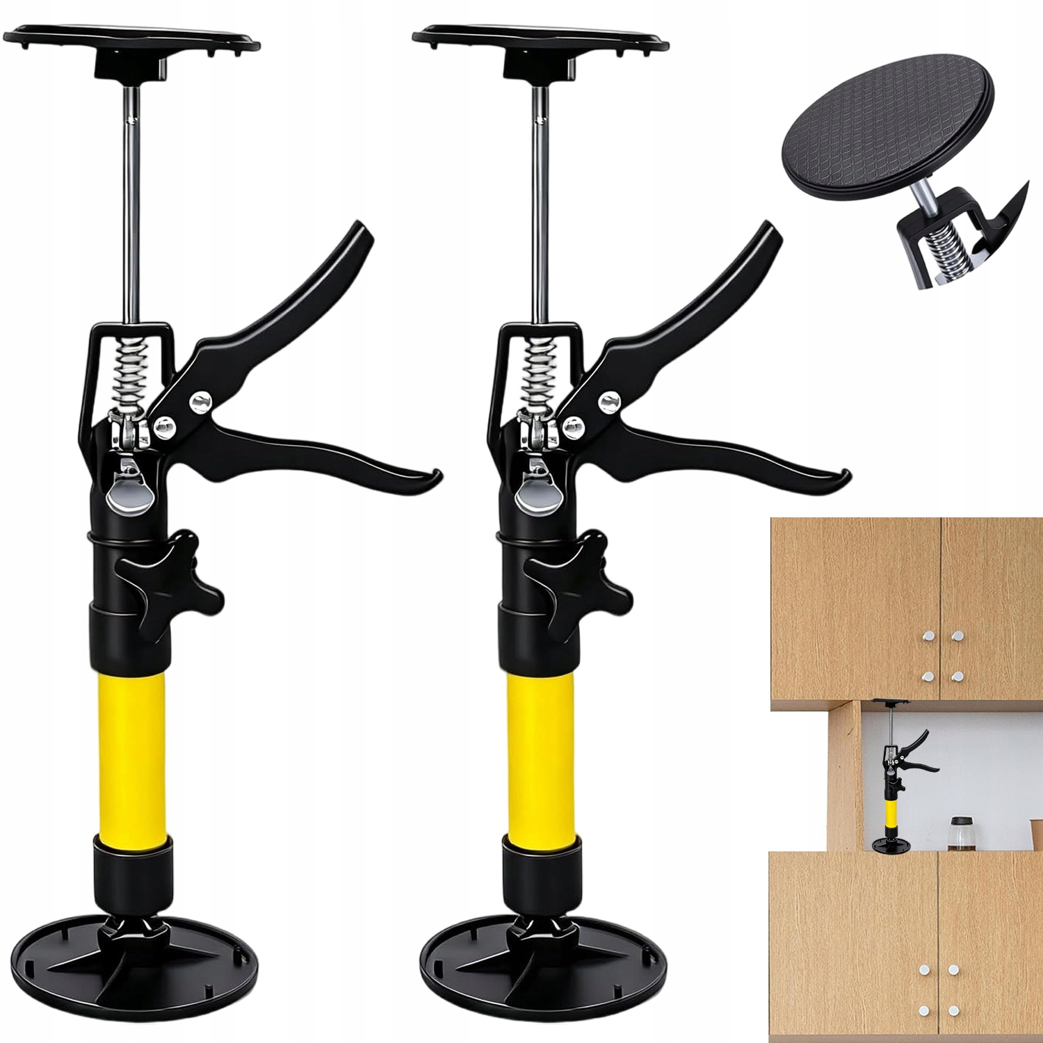 Teleskopická Podpěra Na Nábytek 30-59 CM Stabilizátor Skříněk Nosnost 50 Kg 2KS