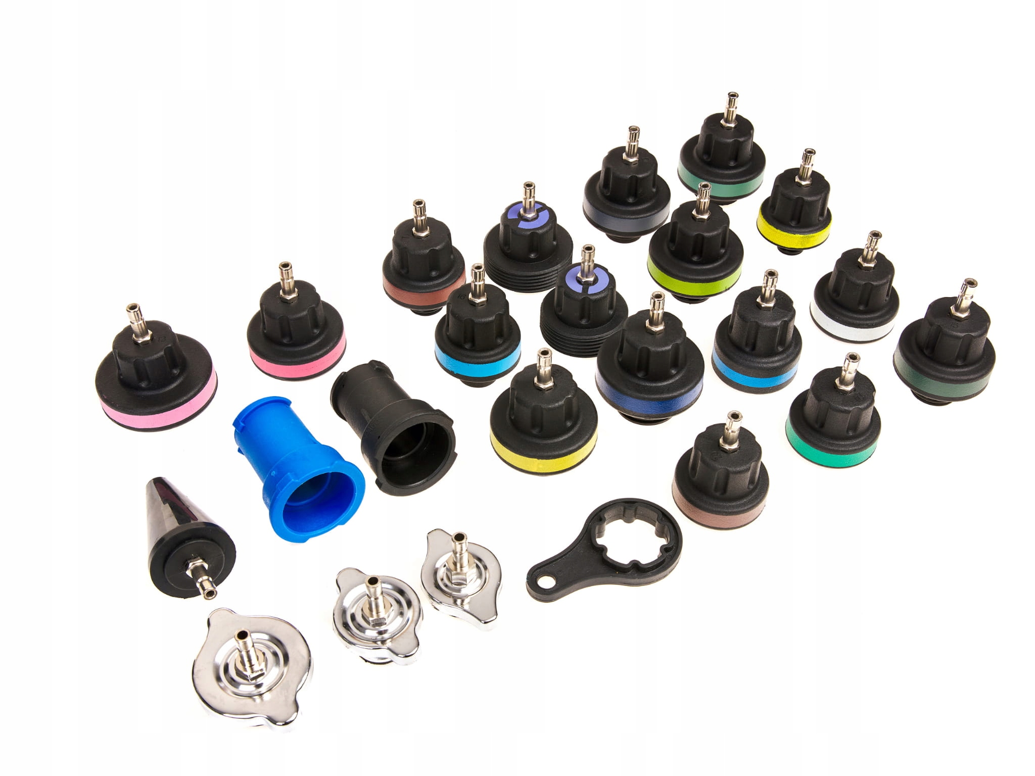 TESTER SZCZELNOŚCI UKŁADU CHŁODZENIA Z ADAPTERAMI Marka Technic