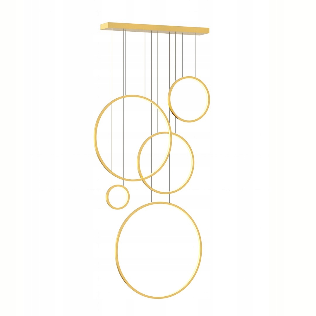 Závesná lampa Saturno Gold 100W Led mezzanine