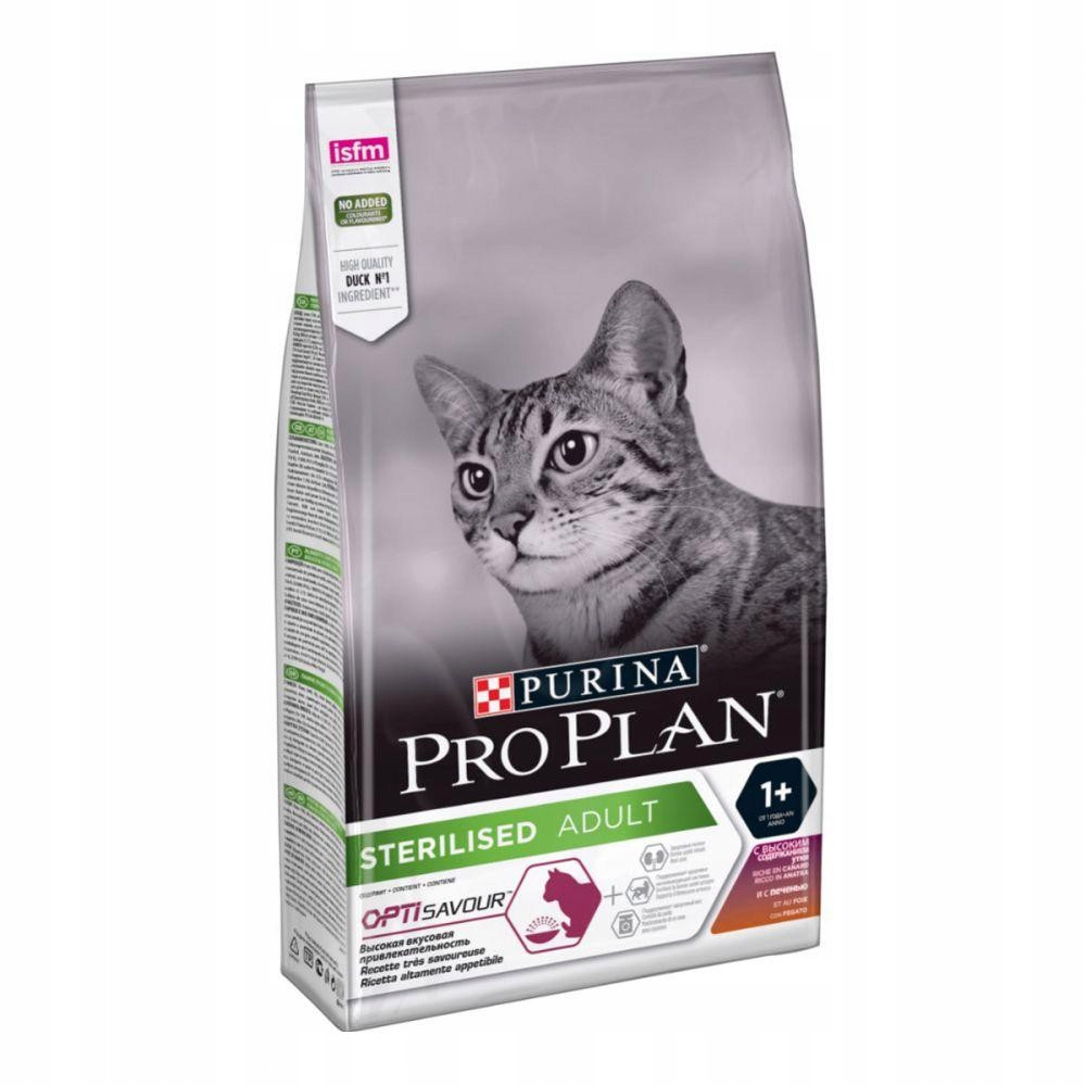 Levně Purina Pro Plan Cat Sterilised Kachna & Játra 10kg