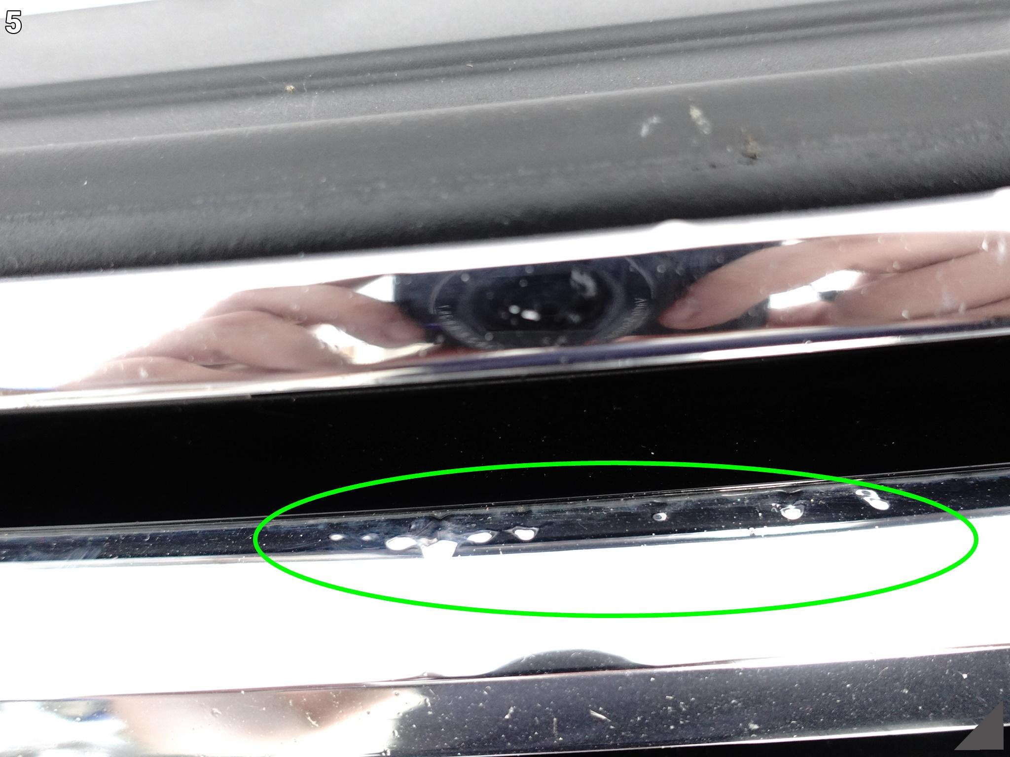 VW TOUAREG II LIFT 7P6 14-18 R-LINE ZDERZAK GRILL ATRAPA PRZÓD Kolor do lakierowania