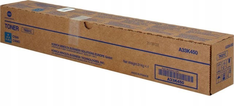 Toner Konica Minolta TN321C CYAN A33K450 c224