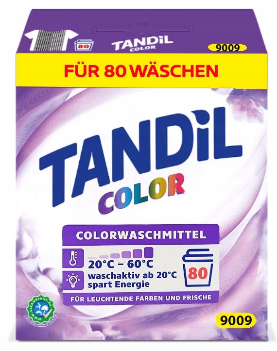 Tandil Silný prací prostředek na praní barevných tkanin Německý 80p