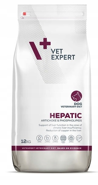 4T Vet Expert Dog Hepatic 12 kg