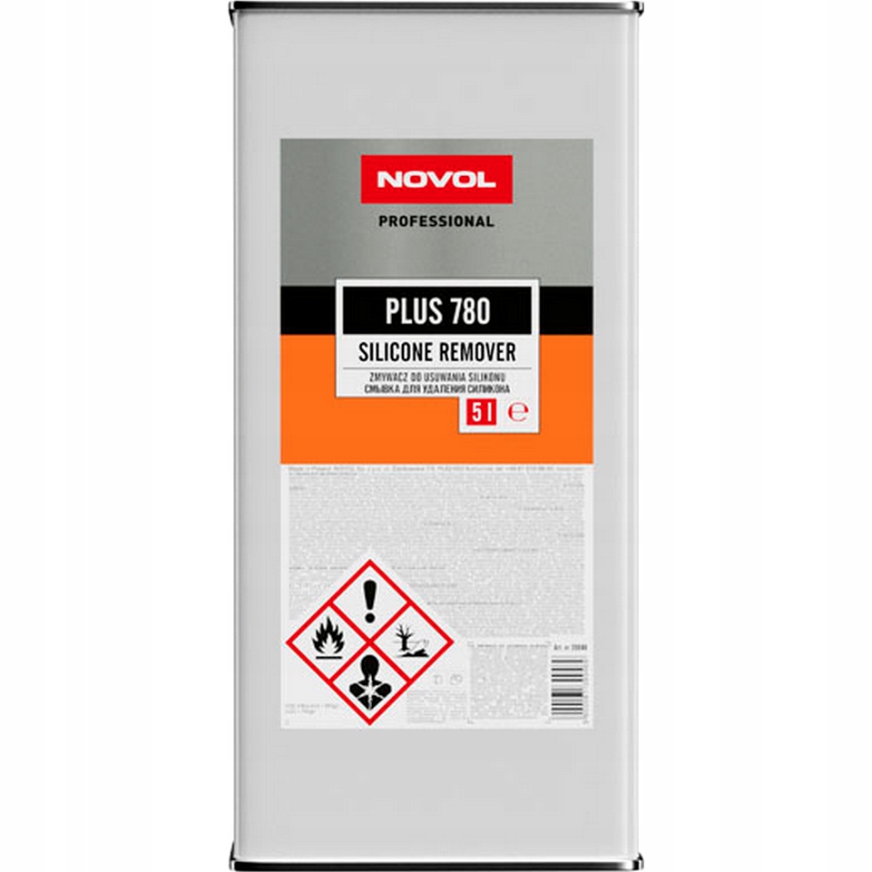 Zmywacz silikonu NOVOL Plus 780 odtłuszczacz 5L