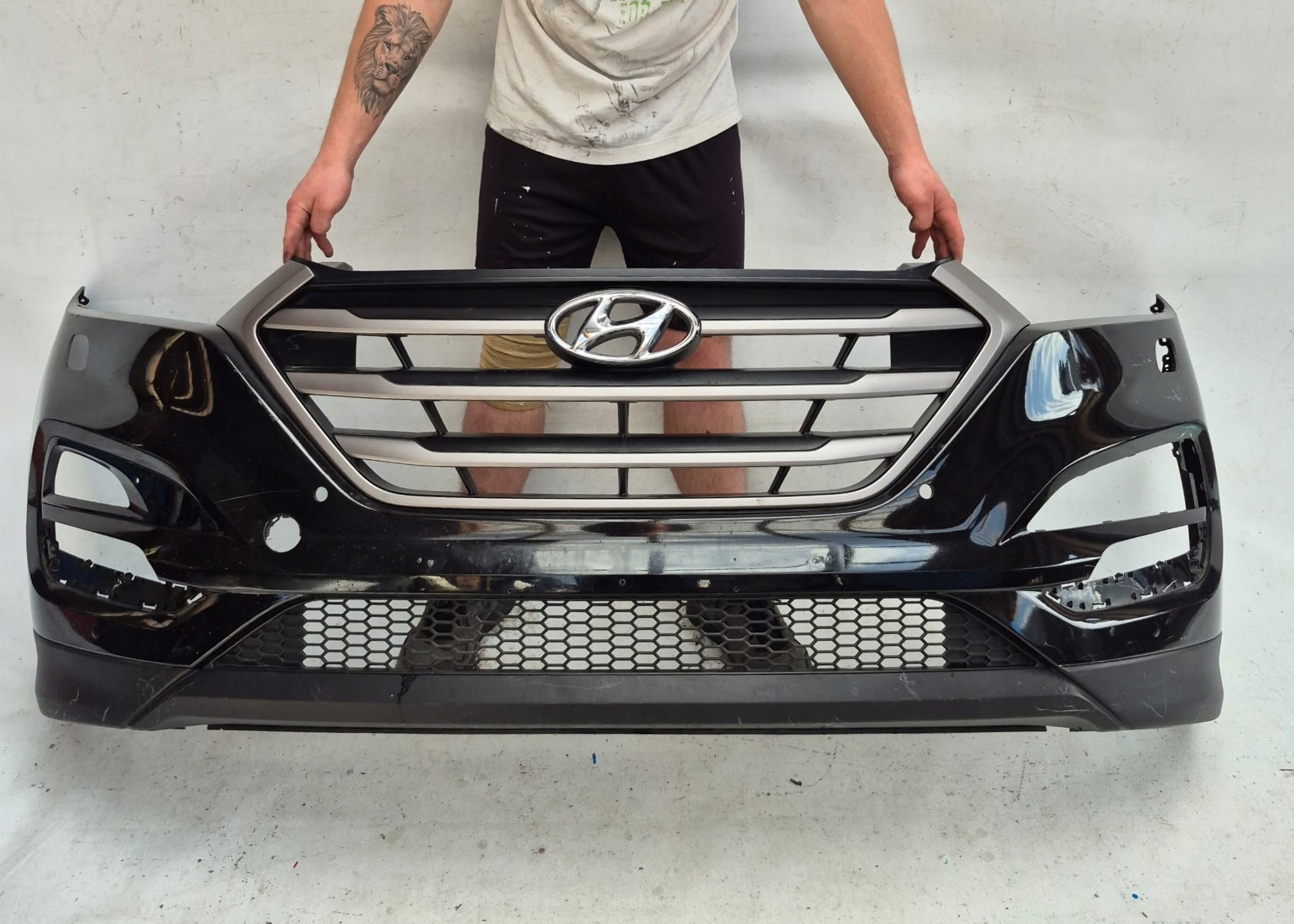 HYUNDAI TUCSON III 15- ZDERZAK PRZÓD PRZEDNI SPR PDC 86511-D7100