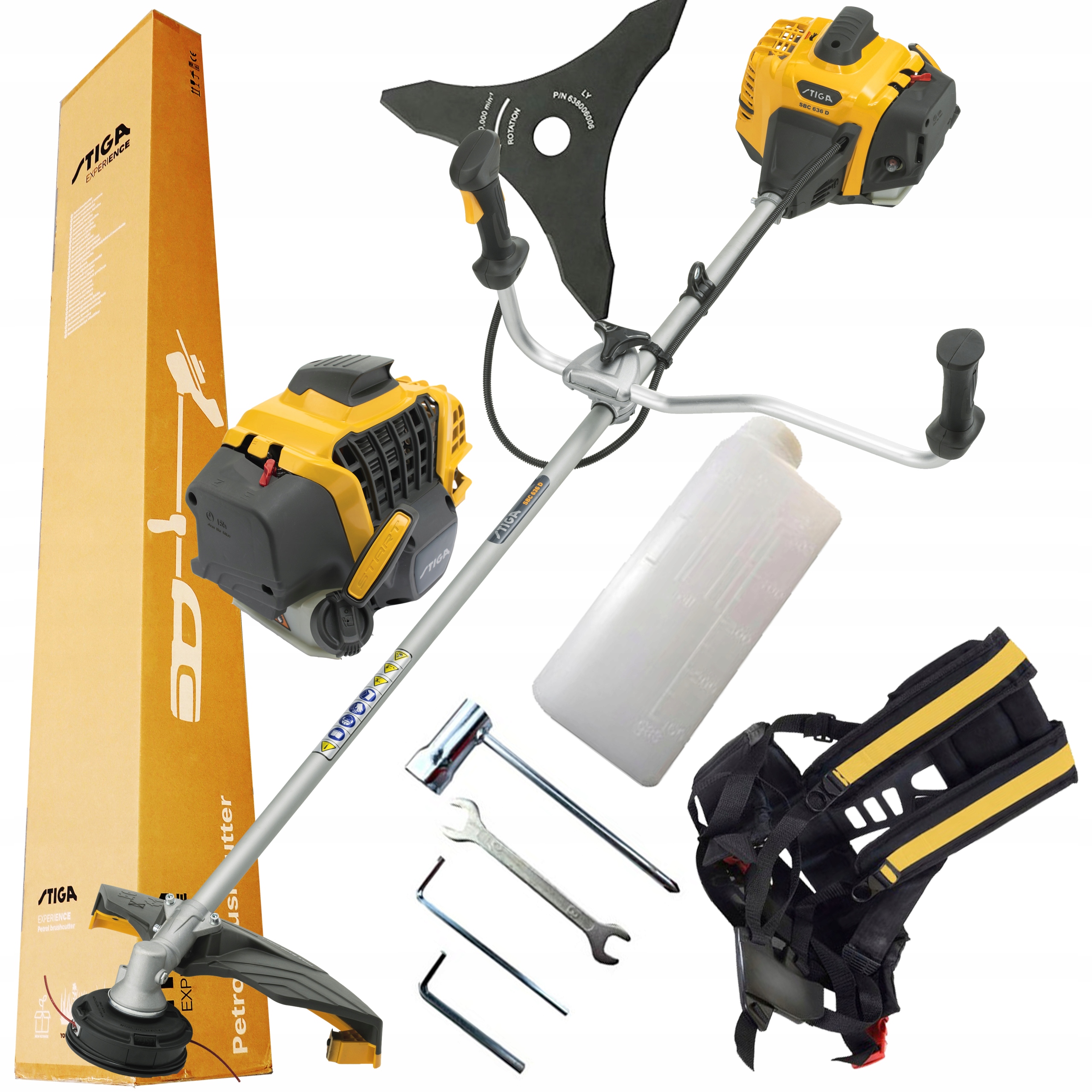 Benzínová kosačka Stiga Bc 740B 1,63 Km 43 cm 8,30 kg