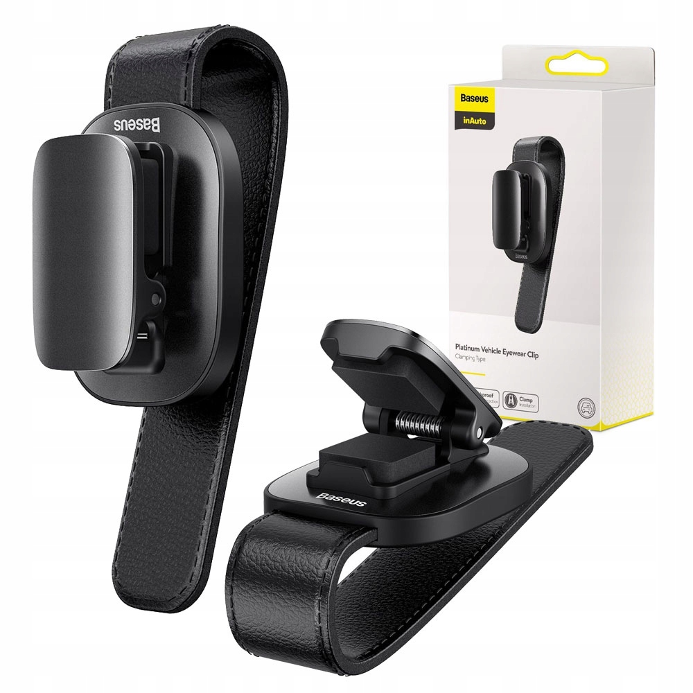 BASEUS UCHWYT SAMOCHODOWY DO OKULARÓW NA KLIPS