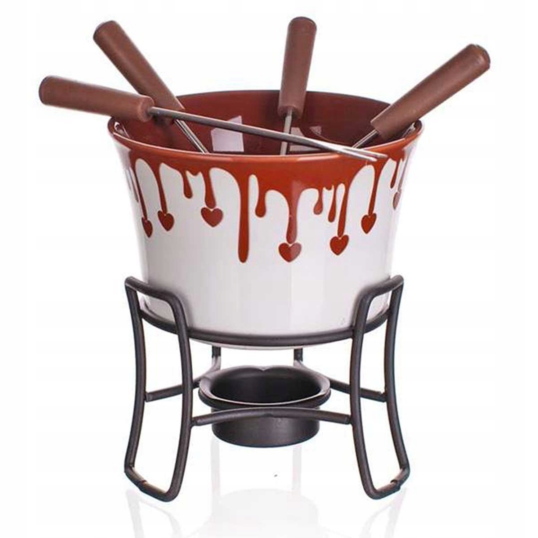 Sada Na Čokoládové Fondue Vidličky Banquet Choco Dark
