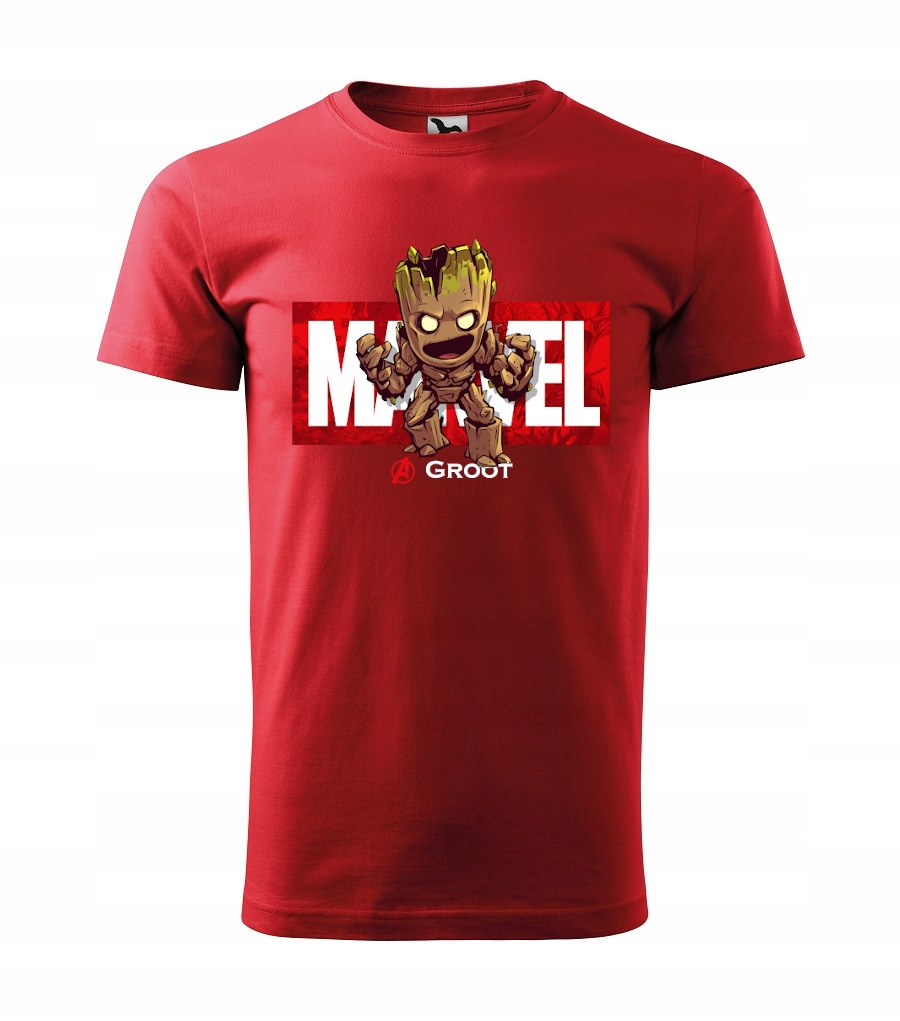 

Koszulka Marvel Groot Grot Avengers Męska - 5XL