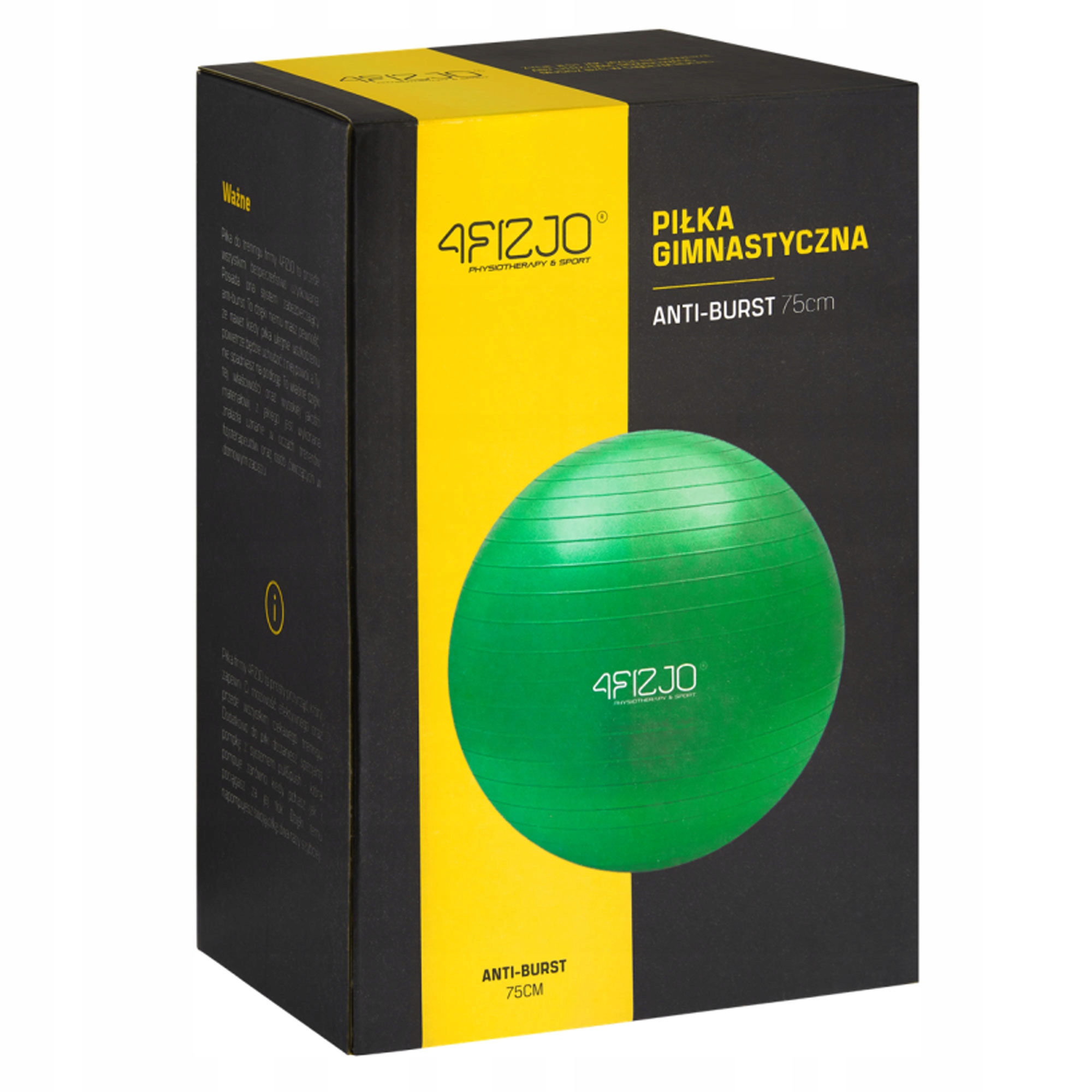 

Piłka Gimnastyczna Rehabilitacyjna 75 Fitness Pomp